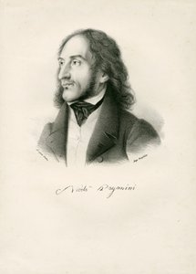 Niccolo Paganini - Portrait by Unknown